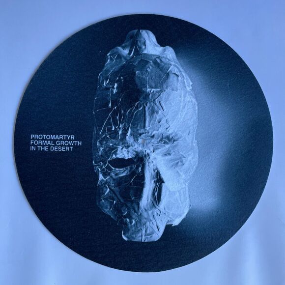 Protomartyr Formal Growth In The Desert Limited Blue Vinyl + Zine Slipmat NEW - Picture 5 of 6